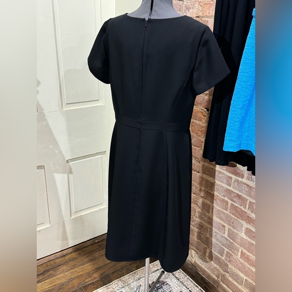 TALBOTS GORGEOUS SIMPLE SHORT SLEEVED, V-NECK FULLY LINE A-FRAME DRESS - Picture 3 of 12